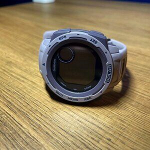 Garmin Instinct GPS Solar watch - Lavender - Like New